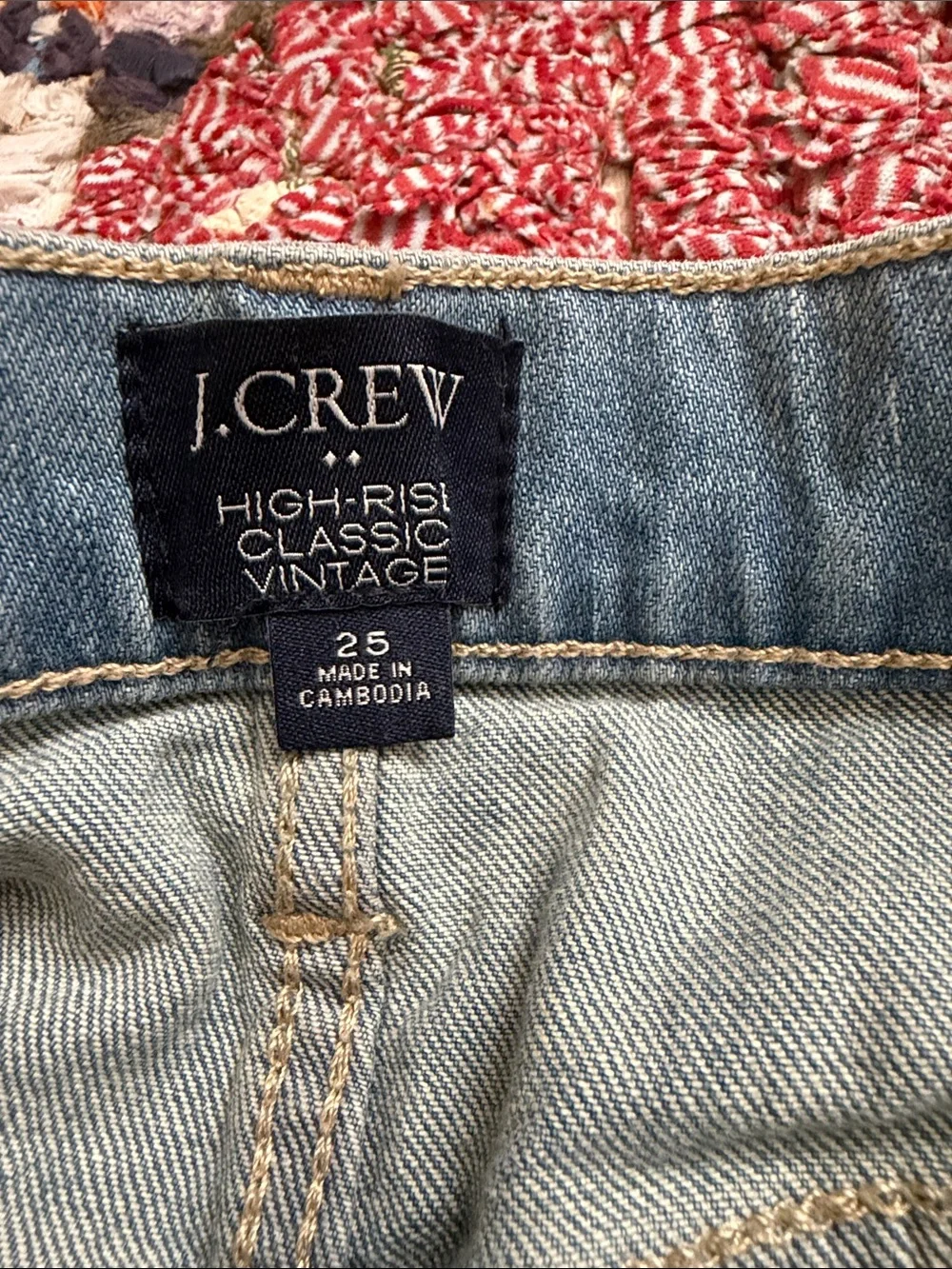 J. Crew Light Wash High-Rise Women’s Jeans